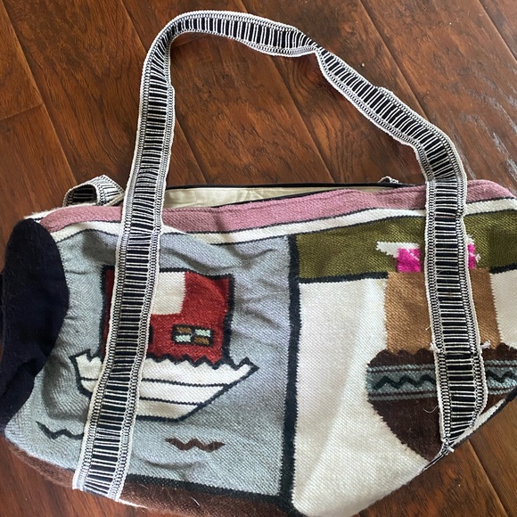 Boho Ecuador duffle bag - Picture 3 of 4